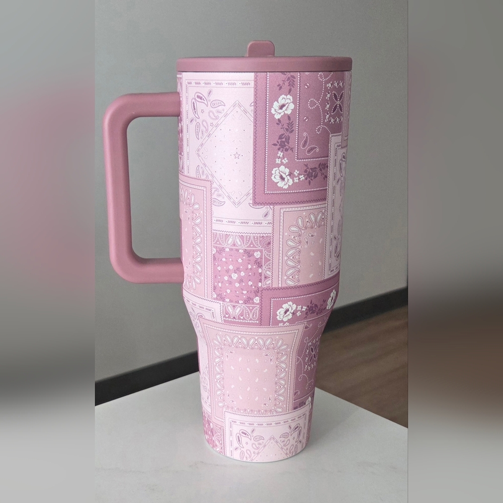Hydrojug Pink Bandana 40oz - Picture 2 of 4